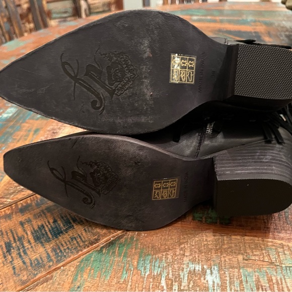 Free People Lawless black fringe boot, brand new - Picture 8 of 12